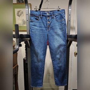 Madewell perfect vintage button fly edition